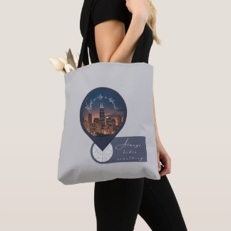 City Nights Conceal What Maps Can’t Reveal Tote Bag