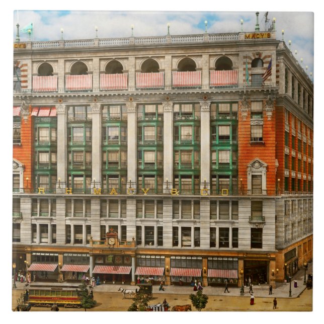 City - NY - Fashion statement 1905 Tile (Front)