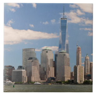 City - NY - The colours of a city Tile