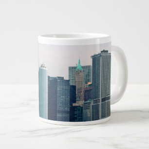City - NY - The financial district Large Coffee Mug