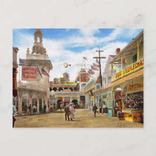 City - NY - The Great Steeplechase 1903 Postcard