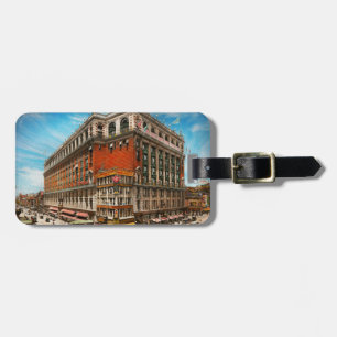 City - NY - The nation's largest dept store 1908 Luggage Tag