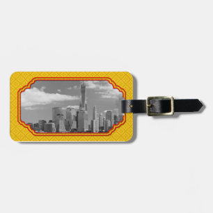 City - NY - The shades of a city Luggage Tag