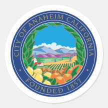 City of Anaheim, California Founded 1857 Seal
