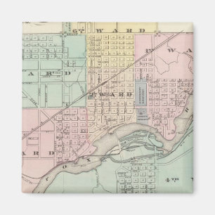 City of Appleton, county seat of Outagamie Co Magnet
