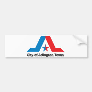 City of Arlington flag Bumper Sticker