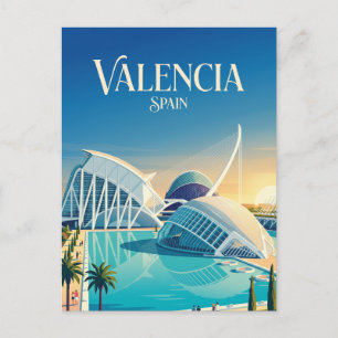 City of Arts and Sciences Spain Postcard