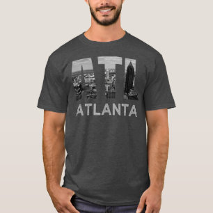 City of Atlanta Georgia Skyline Cityscape Downtown T-Shirt