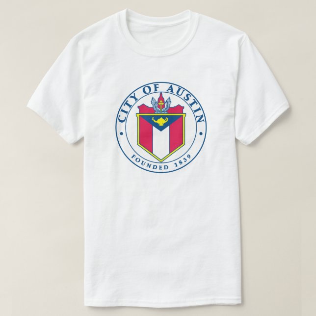 City of Austin Official Seal T-Shirt (Design Front)