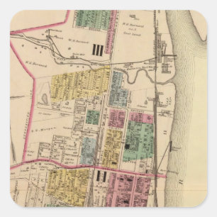 City of Bellaire, Ohio Square Sticker