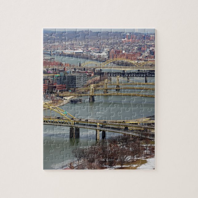 City of Bridges Jigsaw Puzzle (Vertical)