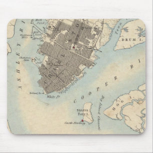 City of Charleston, South Carolina Mouse Mat
