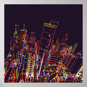 City of Colors Poster