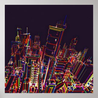 City of Colors Poster
