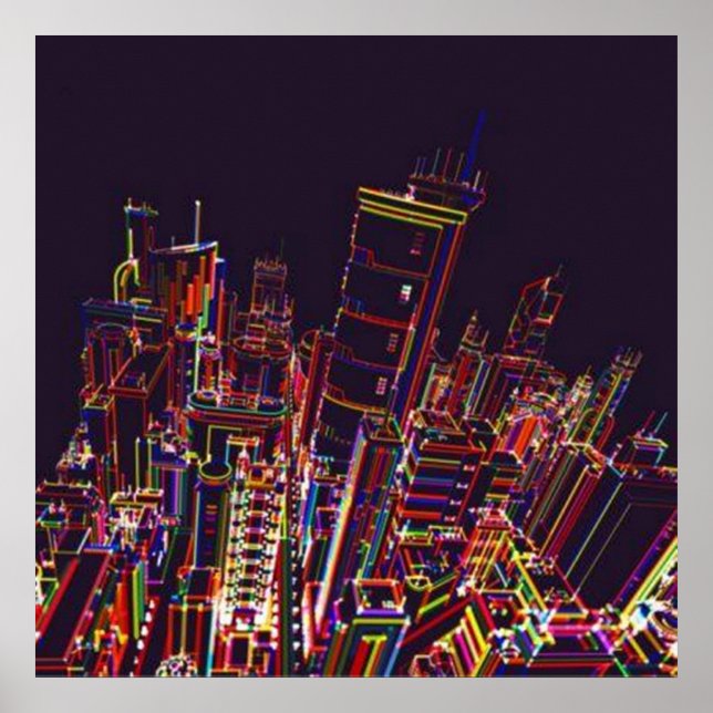 City of Colors Poster (Front)