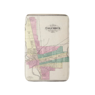 City of Columbus, Franklin County, Ohio Bath Mat