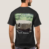 City of Copan Ancient Ruins Mayan Archaeological T-Shirt (Back)