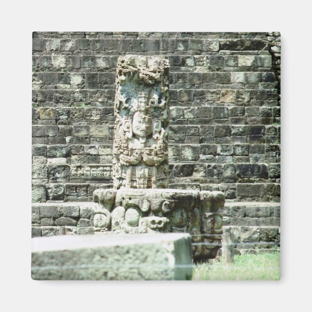 City of Copan Mayan Ruins Honduras Photo Magnet (Front)