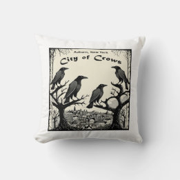 City of Crows Cushion