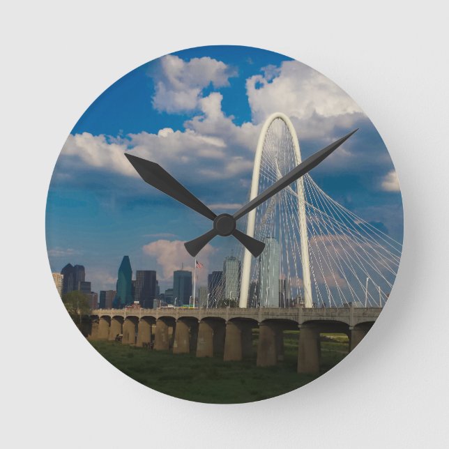 City of Dallas Round Clock (Front)