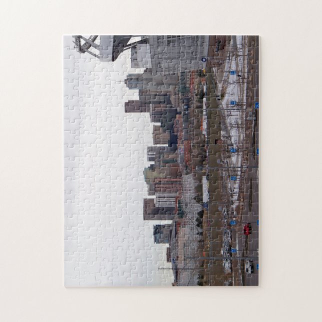 City of Denver, Colorado Skyline Puzzle (Vertical)