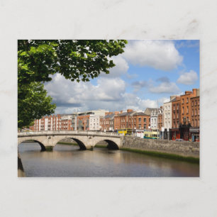City of Dublin in Ireland Postcard