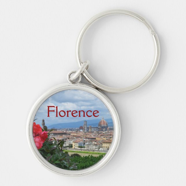 City of Florence, Italy Key Ring (Front)
