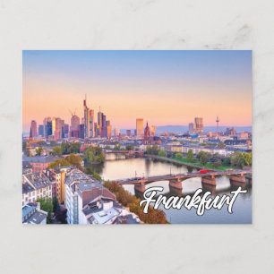 City Of Frankfurt, Germany Postcard