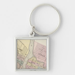 City of Ft Howard, City of Green Bay Key Ring
