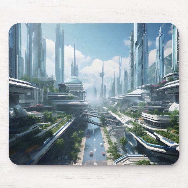 City of Future Mouse Mat (Front)
