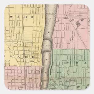 City of Grand Rapids, Kent County Square Sticker