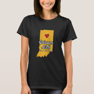 City Of Grissom Afb Indiana Hoosier Merch  Raglan  T-Shirt