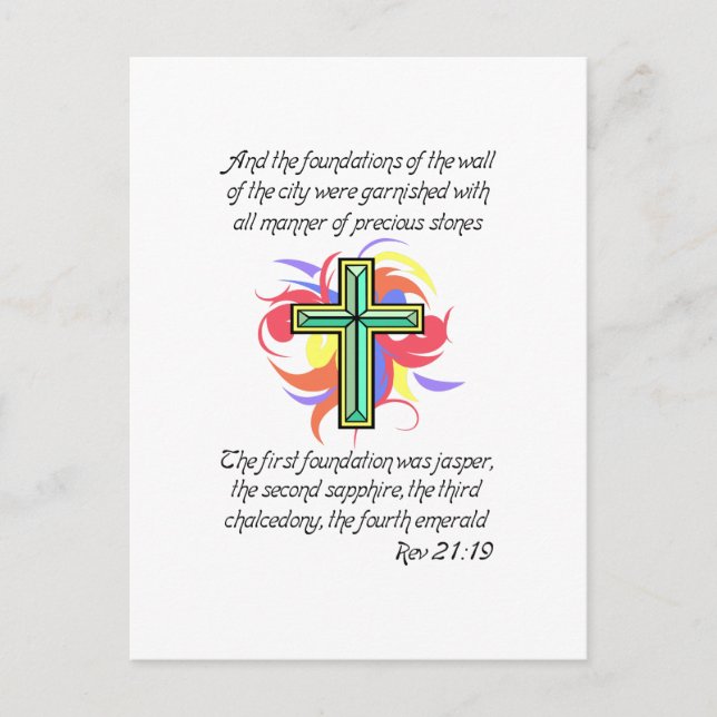 CITY OF HEAVEN POSTCARD (Front)