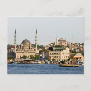 City of Istanbul Skyline Postcard