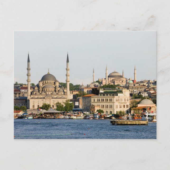 City of Istanbul Skyline Postcard (Front)