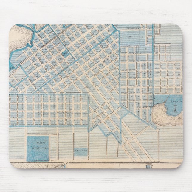 City of La Porte Michigan City, La Porte Co Mouse Mat (Front)