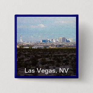 City of Las Vegas 15 Cm Square Badge