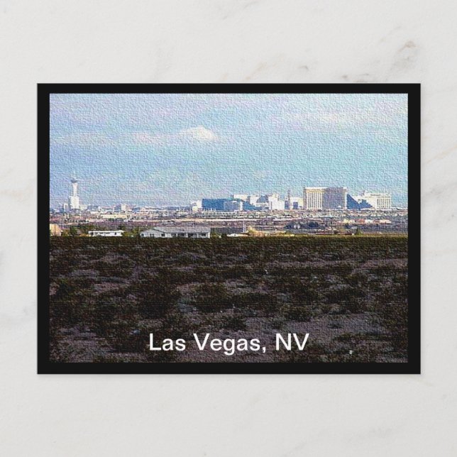 City of Las Vegas Postcard (Front)
