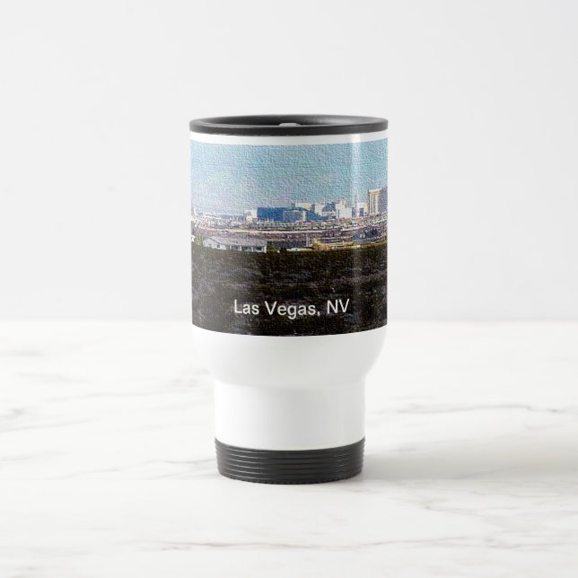 City of Las Vegas Travel Mug (Center)