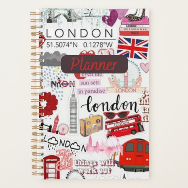 City of London Chic Planner (Front)