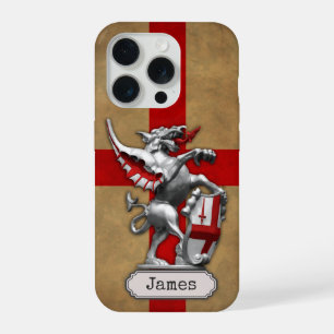City of London Dragon Personalizable iPhone 15 Pro Case