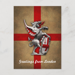 City of London Dragon Postcard