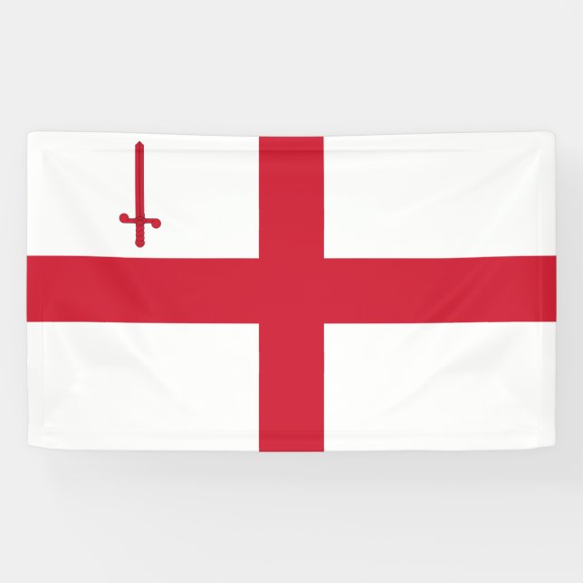 City of London (England) (UK Capital City) Banner (Horizontal)