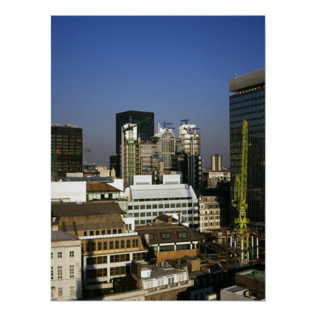 City of London in the 1990's Poster (Front)