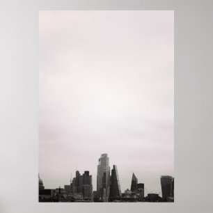 City of London Skyline Poster