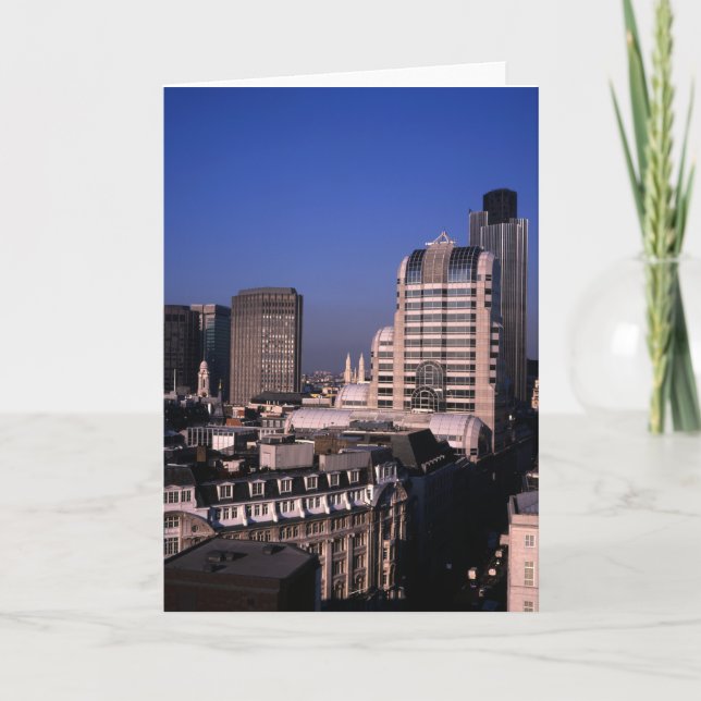 City of London Skyline Thank You Card (Front)