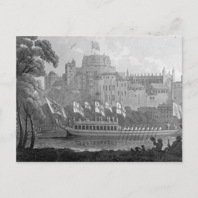 City of London State Barge Postcard (Front)