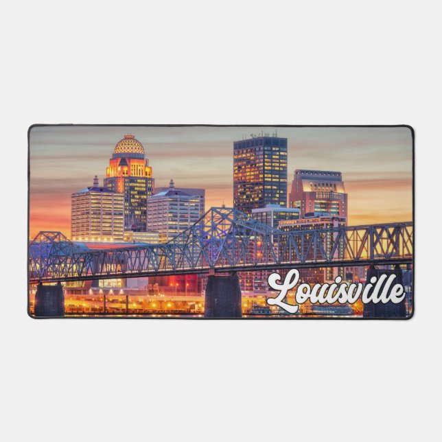 City Of Louisville, Kentucky, USA Desk Mat (Front)