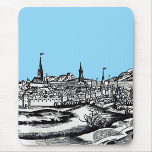 City of Lubeck in Northern Germany Mouse Mat