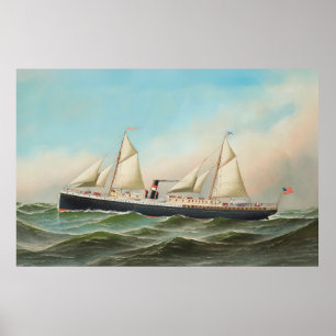 City of Macon Steamship Reproduction Poster